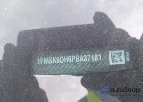 2023 Ford Explorer Xlt из США, поврежденный, VIN 1FMSK8DH6PGA37181